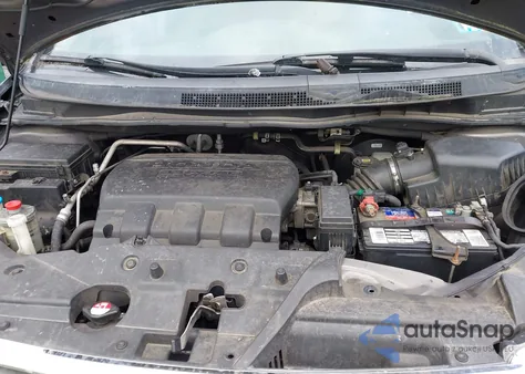 2012 Honda Odyssey Ex z USA, uszkodzony, nr VIN 5FNRL5H42CB086159